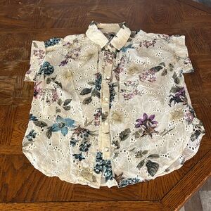 Floral Lace Shirt